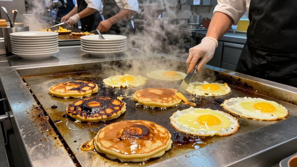 small griddle slower service