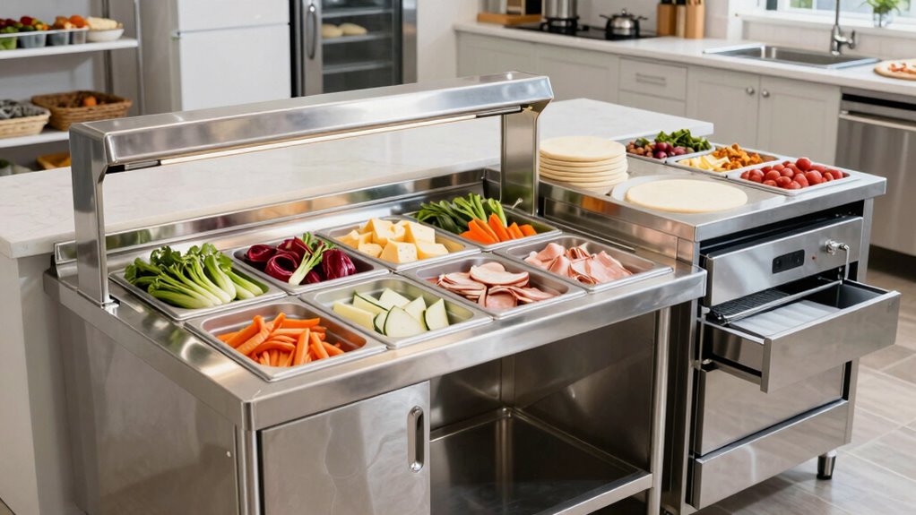 storage and kitchen size considerations