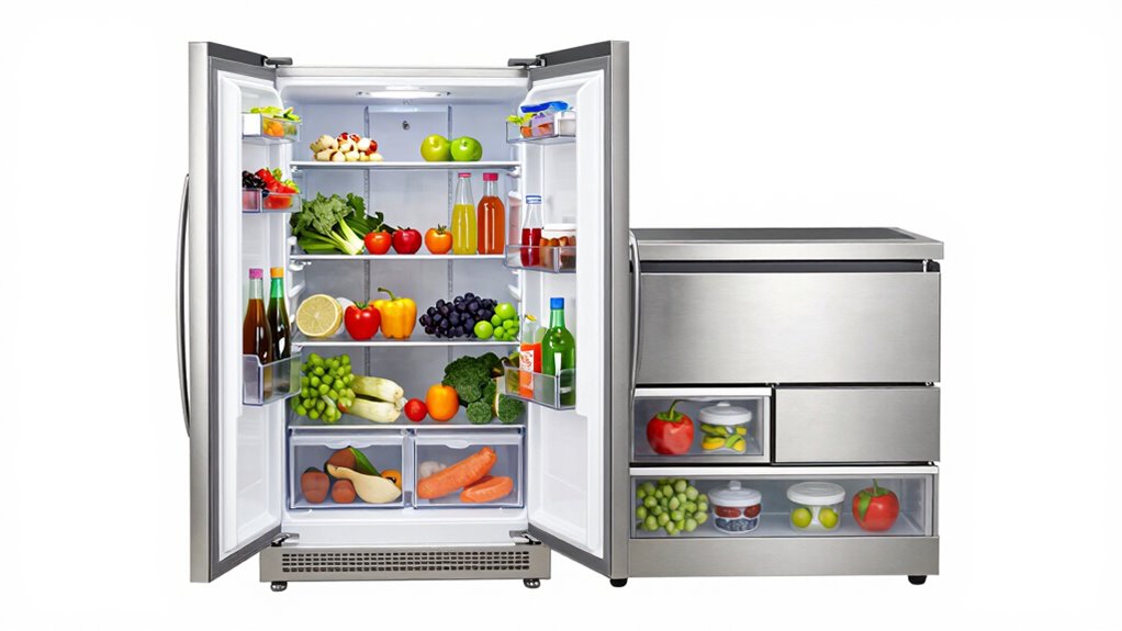 storage and organization differences