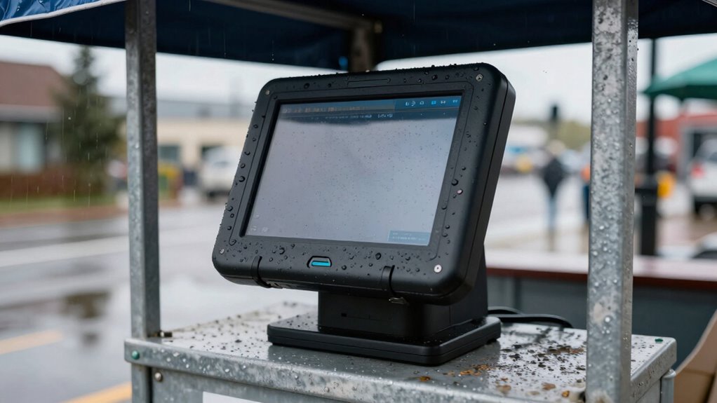 weatherproof pos device considerations
