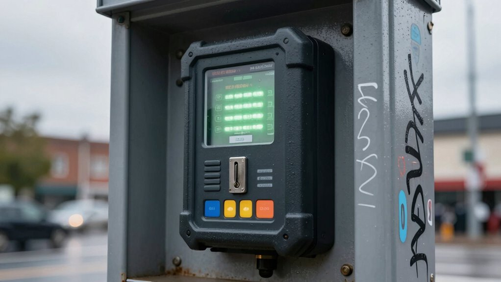 weatherproof secure tamper resistant