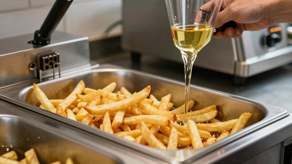 clean oil enhances food quality