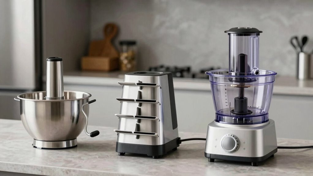 different tools for food prep