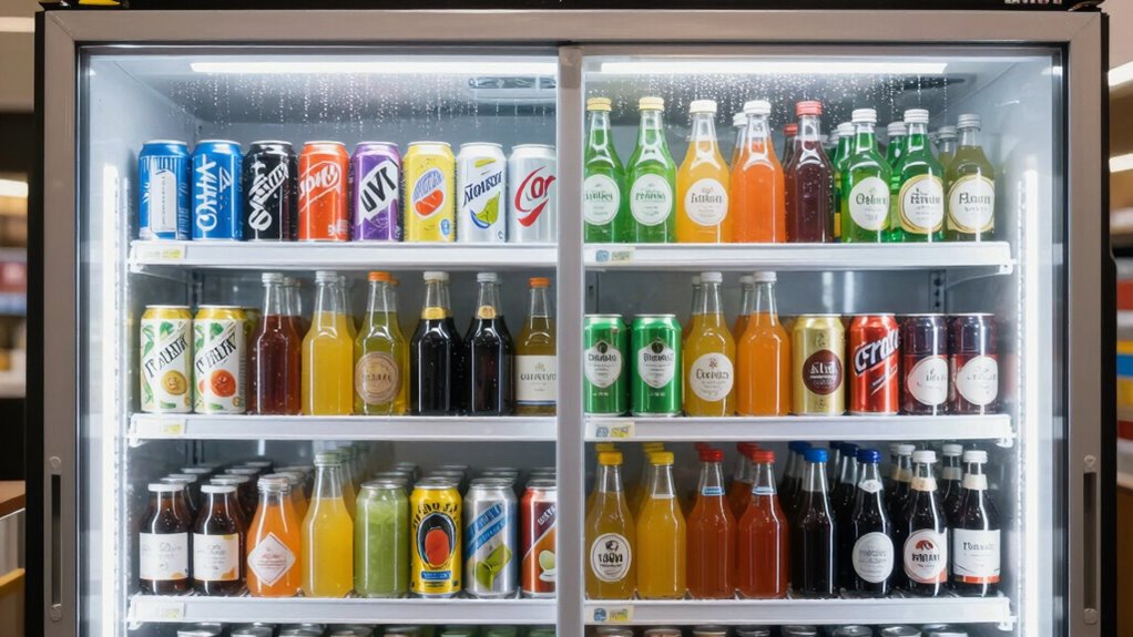 effective attractive cold display