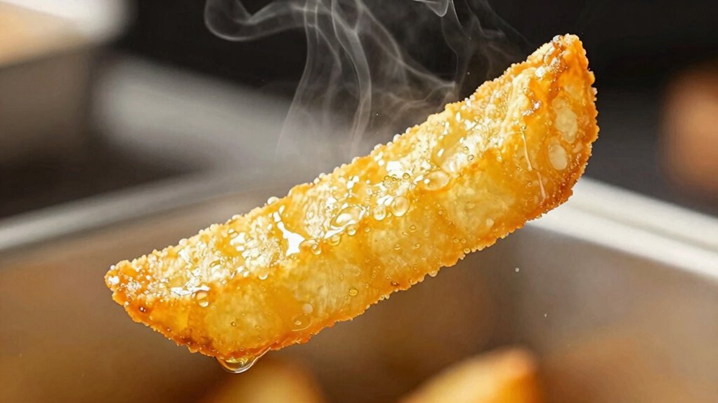 efficient frying maintains quality