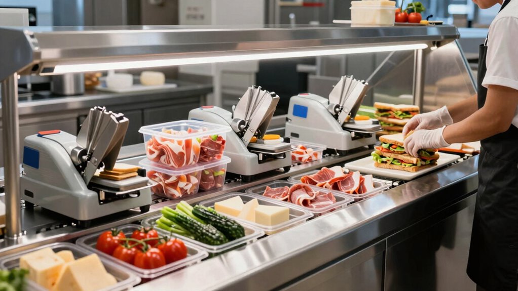 efficient sandwich assembly system