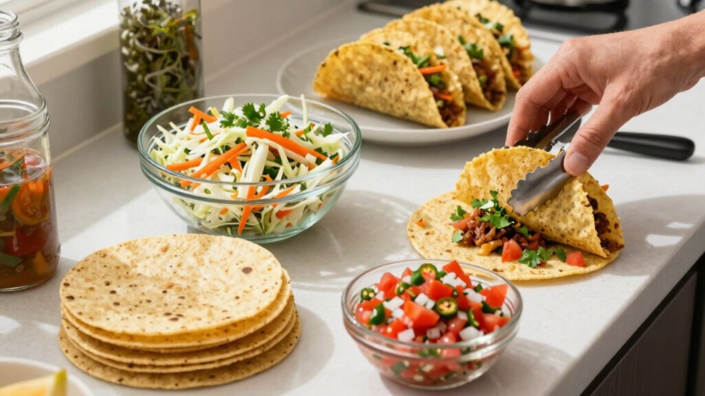 efficient taco assembly methods
