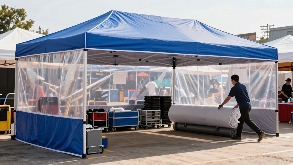 efficient user friendly canopy features