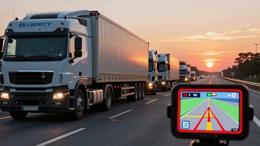 essential multi truck geofence alert