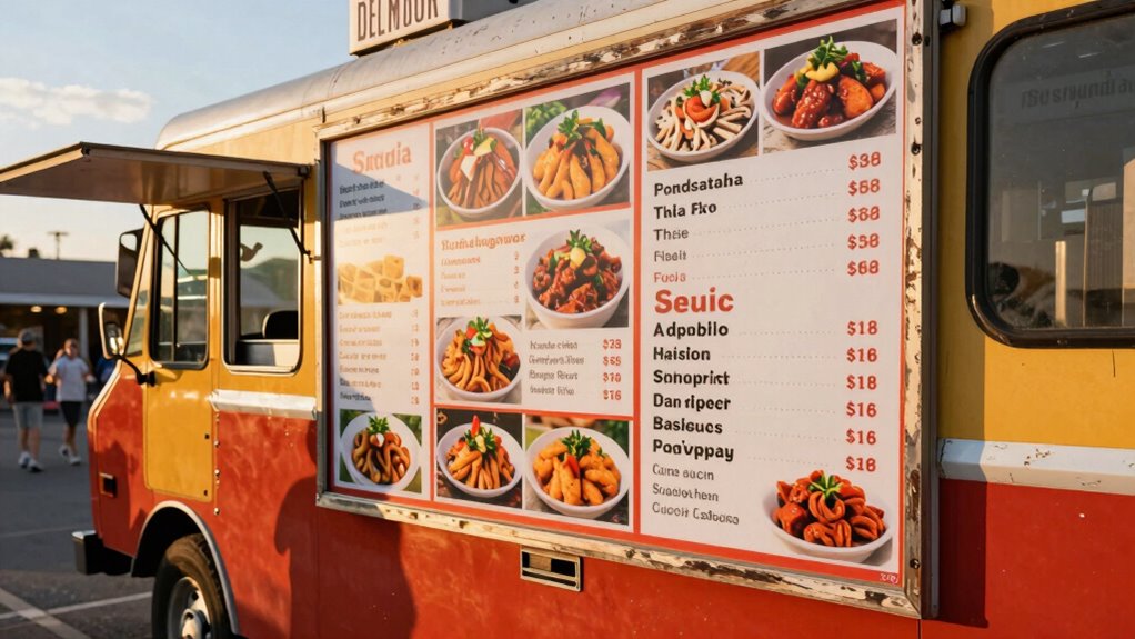 flexible dynamic menu displays