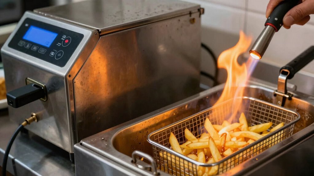 fryer safety and maintenance