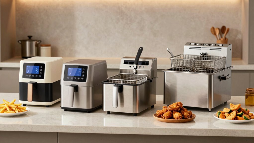 fryer size and features