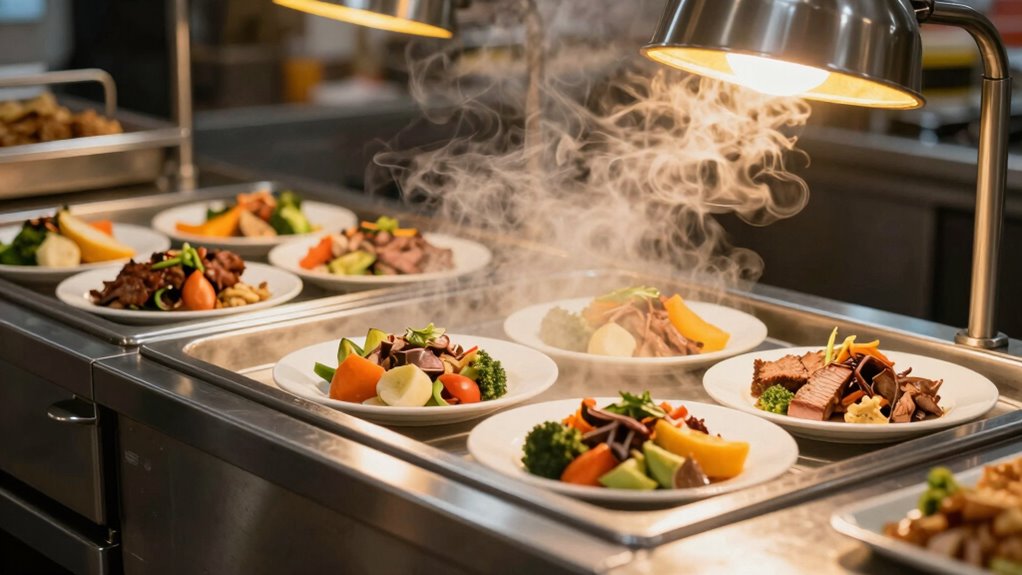 heat transfer for quick serving