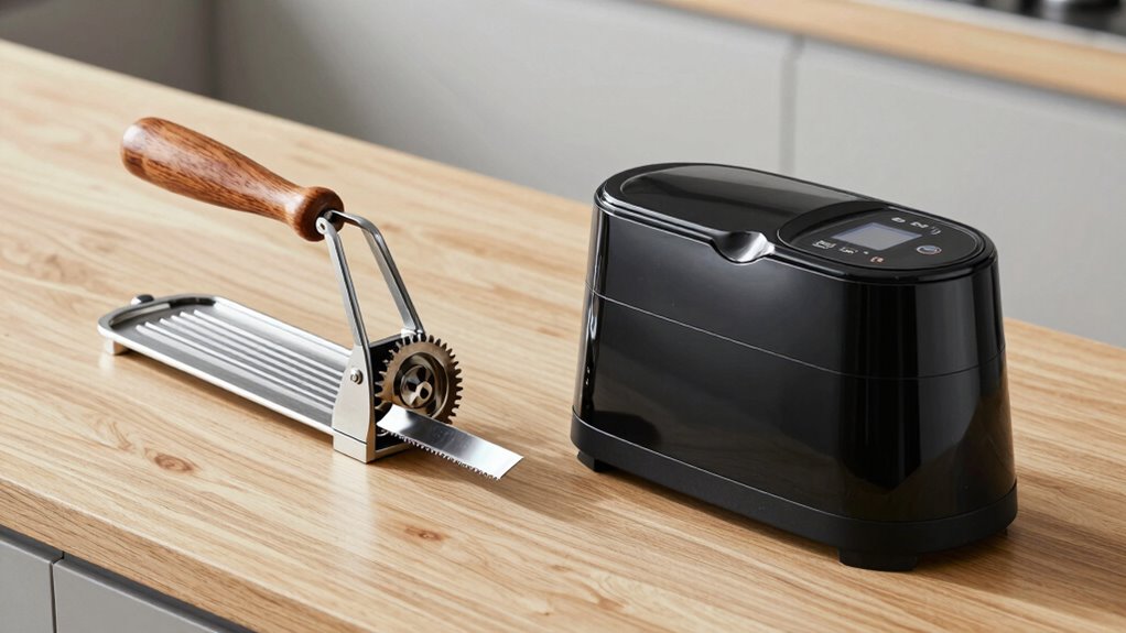 manual or automatic slicer