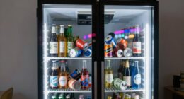 misusing beverage fridge space