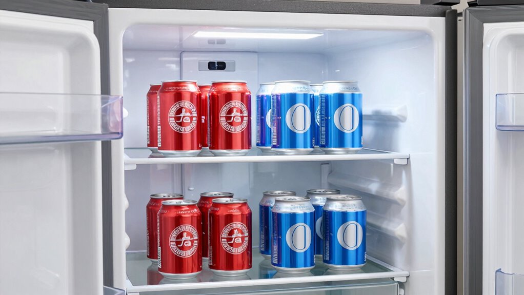 optimal can refrigerator size