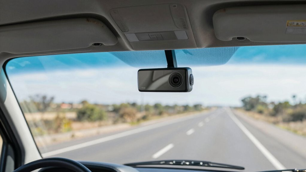 optimal dash cam placement