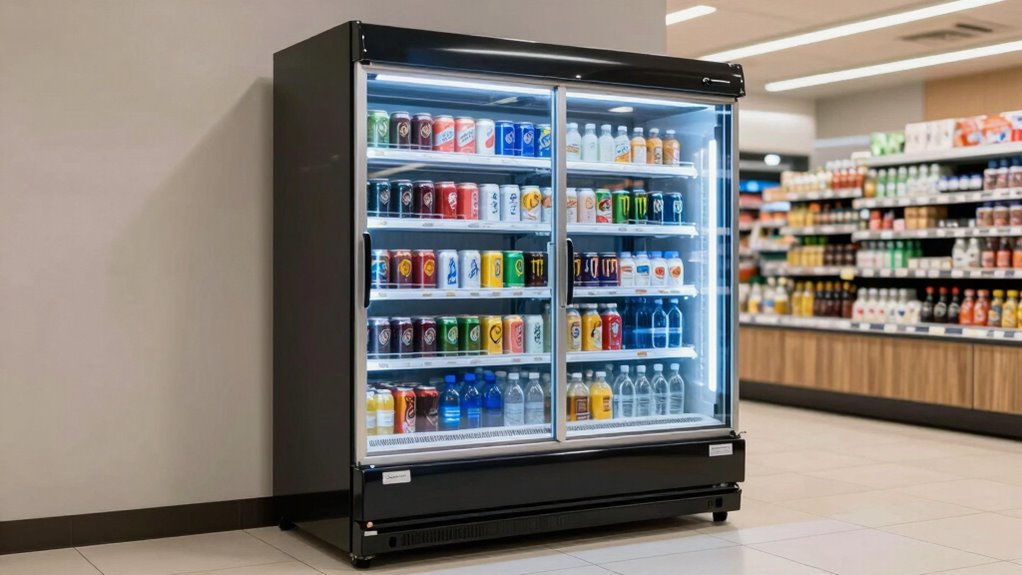 optimal fridge size placement