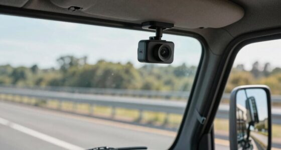 optimal truck dash cam placement