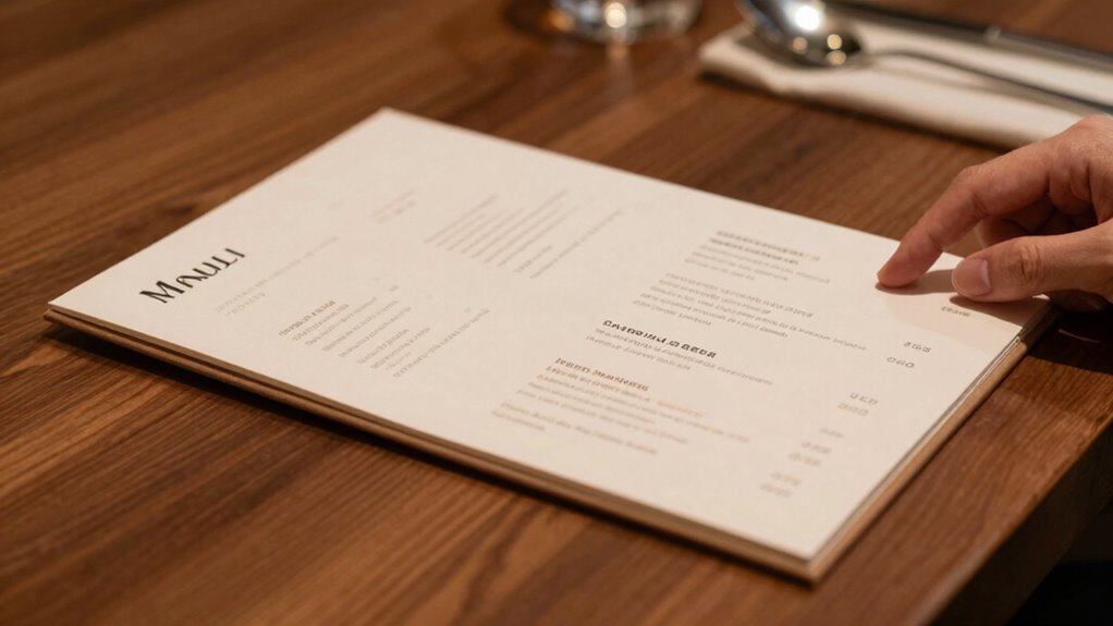 optimize menu layout strategies