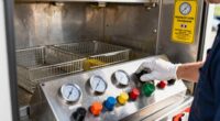 pre service fryer inspection