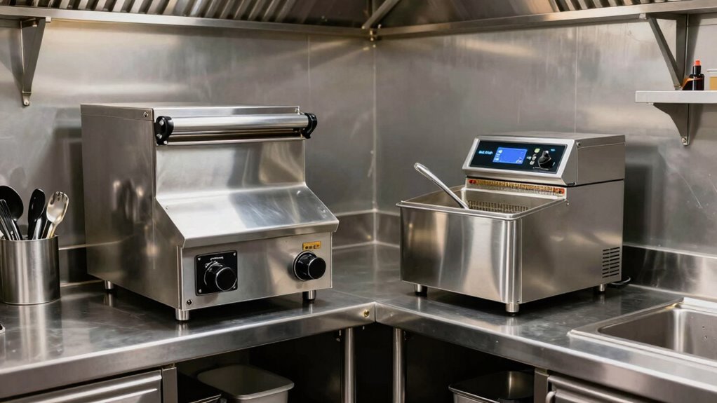 safe fryer installation practices