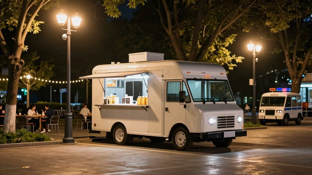 safe well lit parking locations