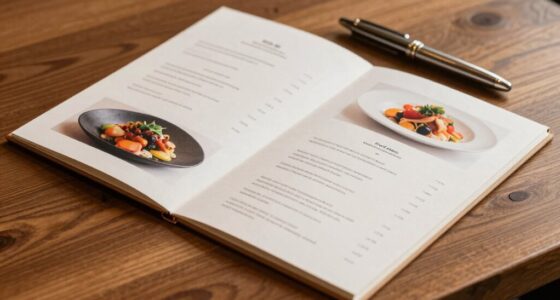 strategic menu design adjustment