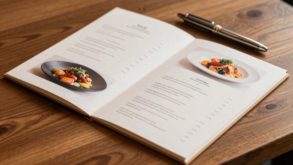 strategic menu design adjustment