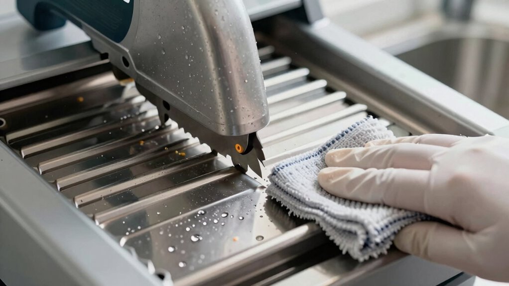 thorough slicer cleaning procedures