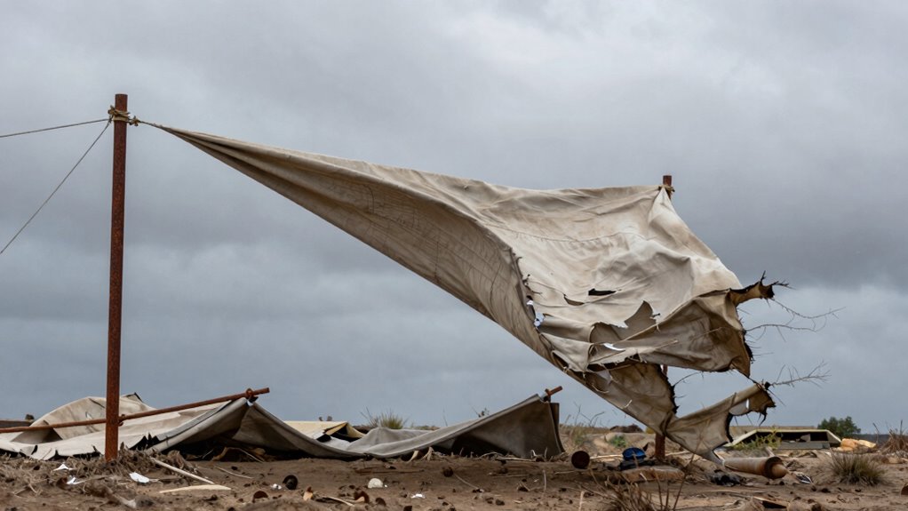 wind resistant canopy material choices
