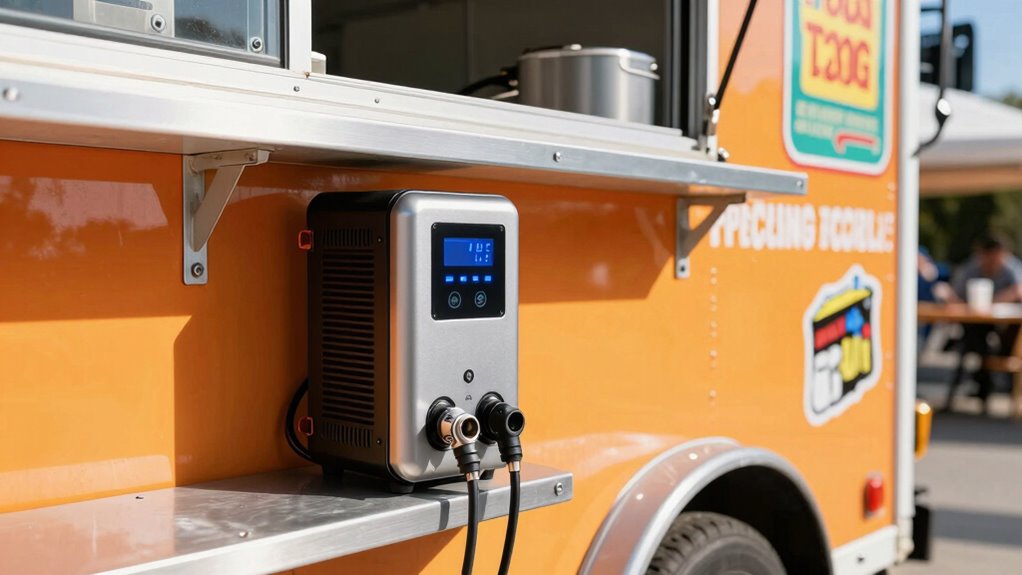 battery chargers for food trucks