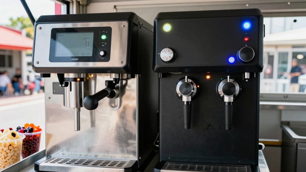 choosing compact soft serve machines