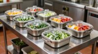 commercial food pan lids