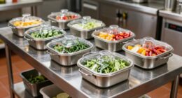 commercial food pan lids