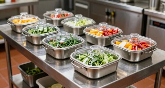 commercial food pan lids