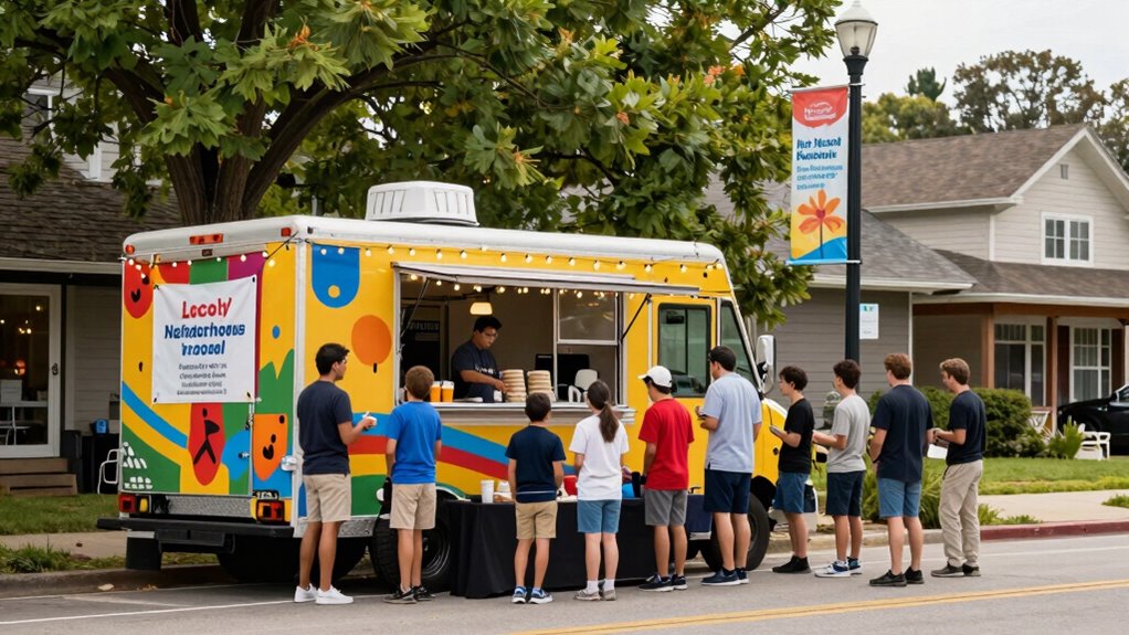 community driven food truck partnerships