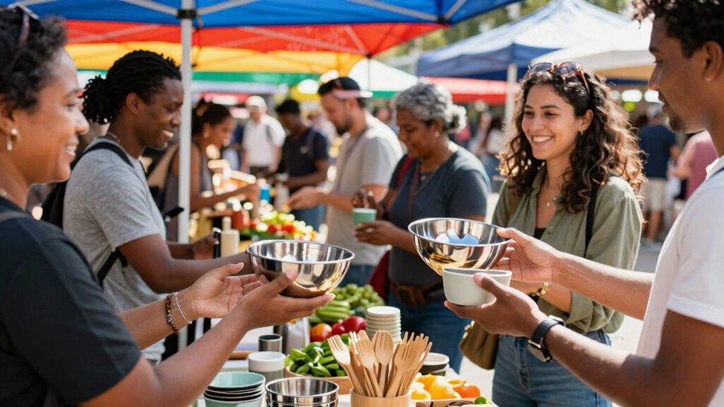 community markets reuse serviceware