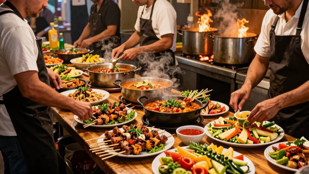 creative inclusive festival menu