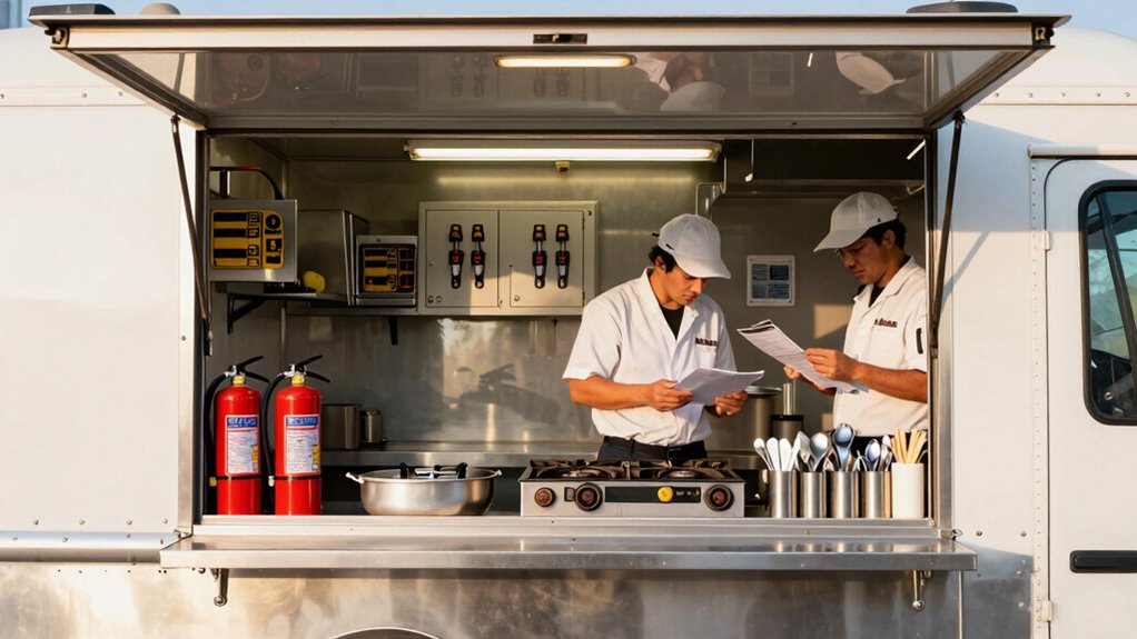 daily food truck safety inspection