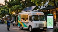 eco friendly food truck routing