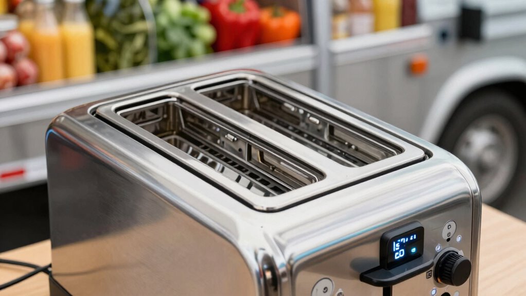 efficient durable food truck toasters