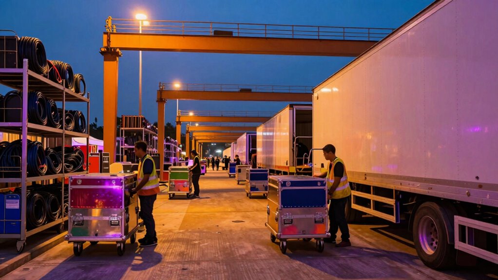 efficient event logistics planning