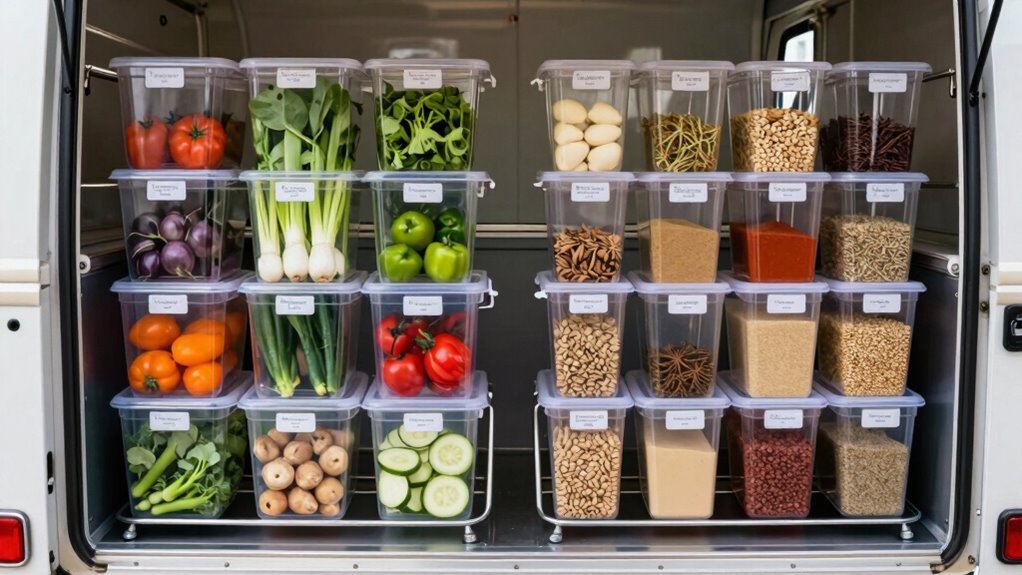 efficient food truck ingredient management