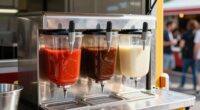 efficient mobile condiment delivery