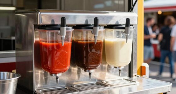 efficient mobile condiment delivery
