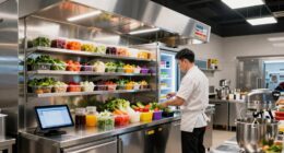 efficient mobile kitchen restocking