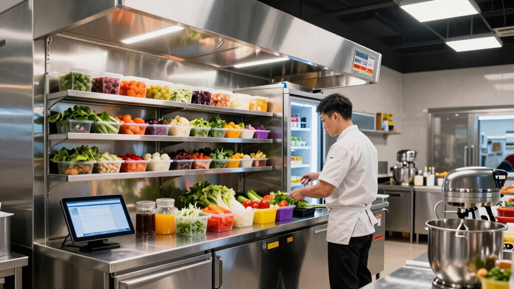 efficient mobile kitchen restocking