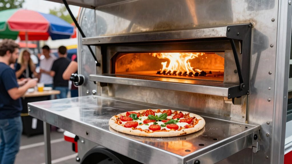 efficient safe pizza cooking