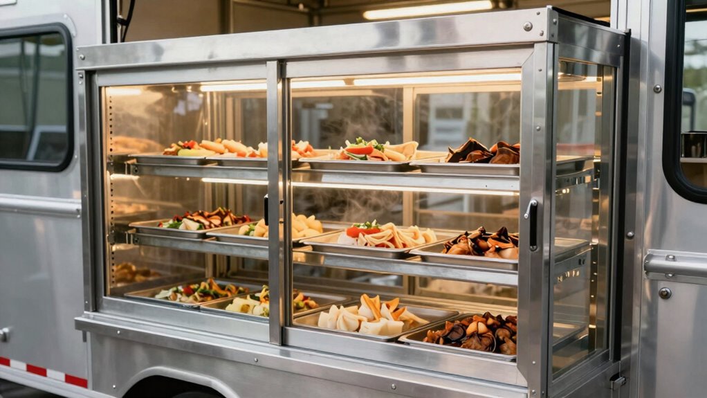 efficient space saving holding cabinets